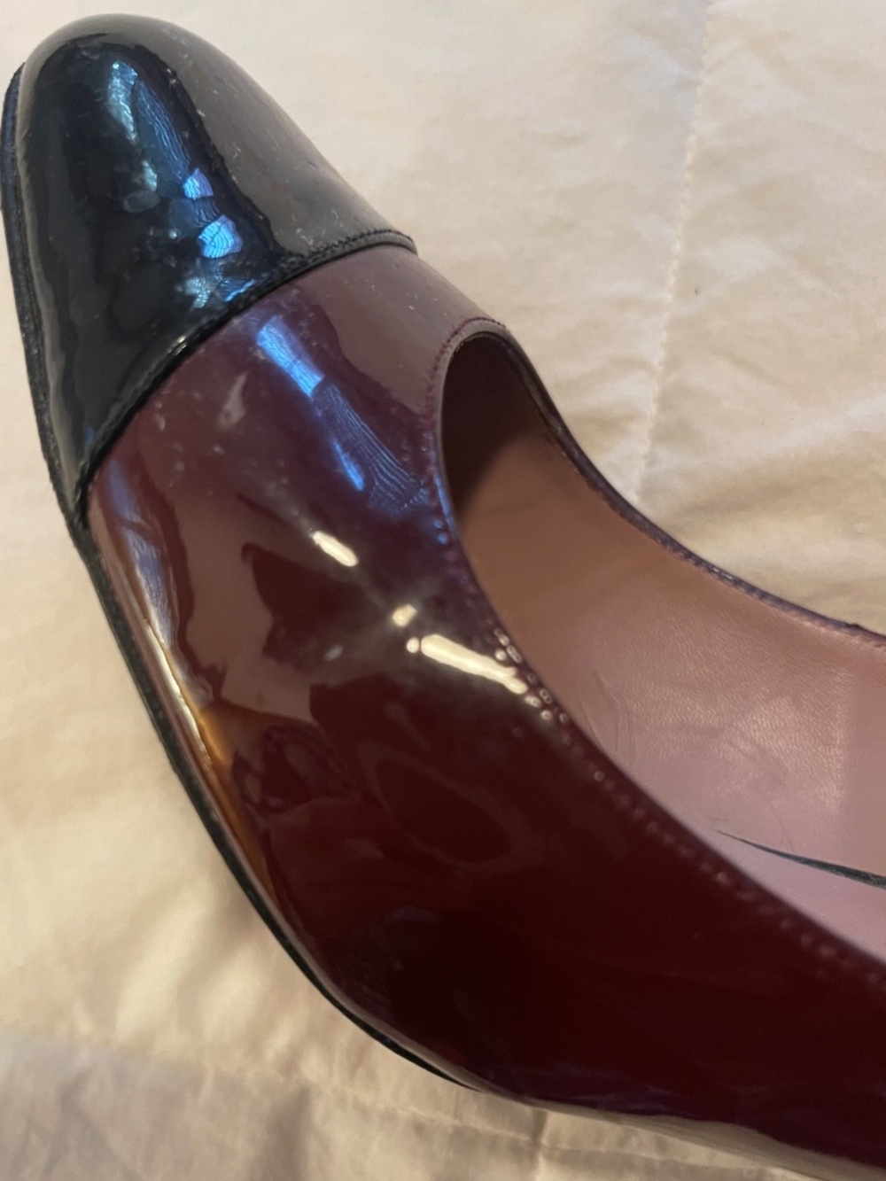 Boden two-tone Mary Jane's - Picture 3 of 4